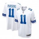 Men's Micah Parsons White Dallas Cowboys Game Player Jersey
