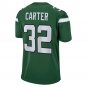Men's Michael Carter Gotham Green New York Jets Game Jersey