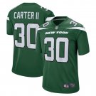 Men's Michael Carter II Gotham Green New York Jets Game Jersey