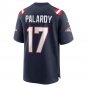 Men's Michael Palardy Navy New England Patriots Home Game Player Jersey
