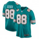 Men's Mike Gesicki Aqua Miami Dolphins Alternate Game Jersey