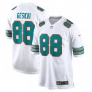 Men's Mike Gesicki White Miami Dolphins Alternate Game Jersey