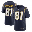 Men's Mike Williams Navy Los Angeles Chargers Alternate Team Game Jersey
