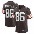 Men's Miller Forristall Brown Cleveland Browns Game Player Jersey