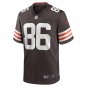 Men's Miller Forristall Brown Cleveland Browns Game Player Jersey