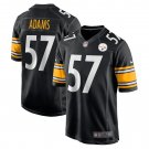 Men's Montravius Adams Black Pittsburgh Steelers Game Player Jersey