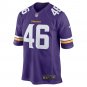 Men's Myles Dorn Purple Minnesota Vikings Game Jersey