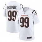 Men's Myles Murphy White Cincinnati Bengals Team Game Jersey