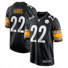 Men's Najee Harris Black Pittsburgh Steelers Game Jersey
