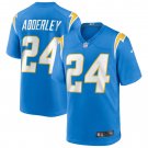 Men's Nasir Adderley Powder Blue Los Angeles Chargers Game Jersey