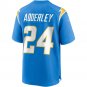 Men's Nasir Adderley Powder Blue Los Angeles Chargers Game Jersey