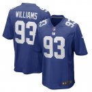 Men's Nick Williams Royal New York Giants Game Player Jersey