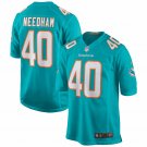 Men's Nik Needham Aqua Miami Dolphins Game Jersey