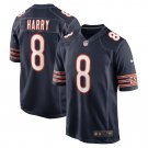 Men's N'Keal Harry Navy Chicago Bears Game Player Jersey