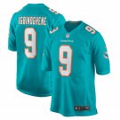 Men's Noah Igbinoghene Aqua Miami Dolphins Game Player Jersey