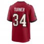 Men's Nolan Turner Red Tampa Bay Buccaneers Game Player Jersey