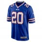 Men's Nyheim Hines Royal Buffalo Bills Game Player Jersey
