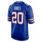 Men's Nyheim Hines Royal Buffalo Bills Game Player Jersey