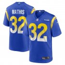 Men's Ochaun Mathis Royal Los Angeles Rams Home Game Jersey