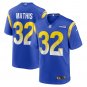 Men's Ochaun Mathis Royal Los Angeles Rams Home Game Jersey
