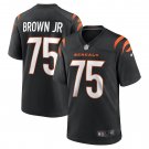 Men's Orlando Brown Jr. Black Cincinnati Bengals Team Game Jersey