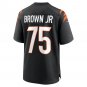 Men's Orlando Brown Jr. Black Cincinnati Bengals Team Game Jersey