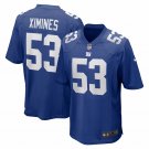 Men's Oshane Ximines Royal New York Giants Game Jersey