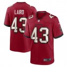 Men's Patrick Laird Red Tampa Bay Buccaneers Game Player Jersey