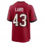 Men's Patrick Laird Red Tampa Bay Buccaneers Game Player Jersey