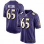 Men's Patrick Mekari Purple Baltimore Ravens Game Player Jersey
