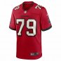 Men's Patrick O'Connor Red Tampa Bay Buccaneers Game Jersey