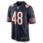 Men's Patrick Scales Navy Chicago Bears Game Jersey