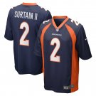 Men's Patrick Surtain II Navy Denver Broncos Home Game Player Jersey