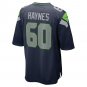 Men's Phil Haynes College Navy Seattle Seahawks Game Jersey