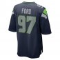 Men's Poona Ford College Navy Seattle Seahawks Game Jersey