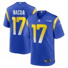 Men's Puka Nacua Royal Los Angeles Rams Home Game Jersey