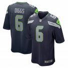 Men's Quandre Diggs College Navy Seattle Seahawks Game Jersey