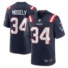 Men's Quandre Mosely Navy New England Patriots Home Game Player Jersey