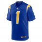 Men's Quentin Johnston Royal Los Angeles Chargers Alternate Game Jersey