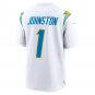 Men's Quentin Johnston White Los Angeles Chargers Away Game Jersey