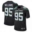 Men's Quinnen Williams Stealth Black New York Jets Alternate Game Player Jersey