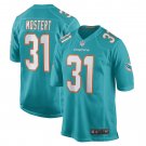 Men's Raheem Mostert Aqua Miami Dolphins Game Jersey