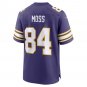 Men's Randy Moss Purple Minnesota Vikings Classic Retired Player Game Jersey