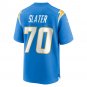 Men's Rashawn Slater Powder Blue Los Angeles Chargers Game Jersey
