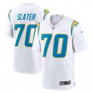 Men's Rashawn Slater White Los Angeles Chargers Game Jersey