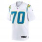 Men's Rashawn Slater White Los Angeles Chargers Game Jersey