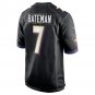 Men's Rashod Bateman Black Baltimore Ravens Game Player Jersey