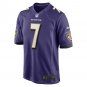 Men's Rashod Bateman Purple Baltimore Ravens Game Player Jersey