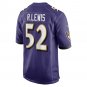 Men's Ray Lewis Purple Baltimore Ravens Retired Player Game Jersey