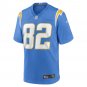 Men's Richard Rodgers Powder Blue Los Angeles Chargers Game Player Jersey